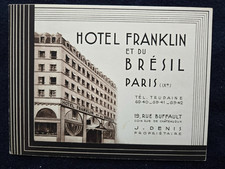 Art Deco 1930s Hotel Franklin Interior Photos Map Paris, France picture