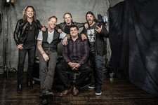 Members of metal band Metallica for The Hollywood Reporter at the - Old Photo 5 picture