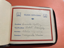 MANUSCRIPT NOTEBOOK RUSTON MILITARY ACADEMY HAVANA 1950-55 STAR RODRIGUEZ picture