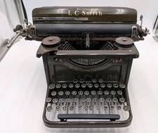 Vtg 1920-1930 LC Smith & Corona 8 14 in Typewriter - READ (#10 Tab Key Not Work) picture