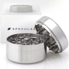Stainless Steel Herb Grinder 2.5 Inch 3 Piece Heavy Duty 304 Steel Grade OG1 picture