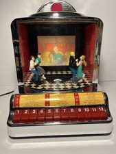 Vintage Mr Christmas Gold Label Collection Animated Jukebox Rock 12 Oldies Songs picture