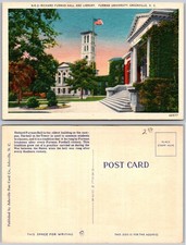 Richard Furman Hall Furman University Greenville SC Postcard picture