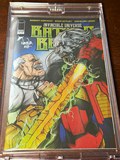 FREE SHIPPING Invincible Universe Battle Beast 12 Trade Foil Signed Melendez COA picture