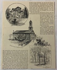 1893 magazine engraving ~ SCENES IN PORTSMOUTH, NEW HAMPSHIRE picture