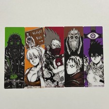 Dorohedoro Clear Bookmark Complete Set of 5 Anime Commemoration Bonus Japan LTD picture