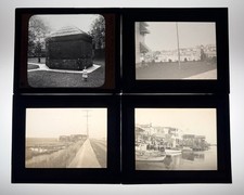 Keystone Lantern Slides Lot Antique Glass Photo 1900s Vintage x6 picture
