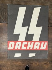 RARE ORIGINAL U.S. 7th ARMY OFFICIAL 1945 REPORT ON DACHAU  picture