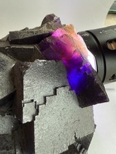 Large Purple Fluorite Crystal Cluster Natural Cubic Mineral Specimen 1.8 kg picture