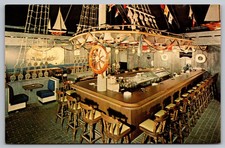Vermilion Cleveland Ohio, McGarvey's Boat Drive-In Restaurant Bar c1968 Postcard picture
