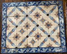 Vintage Sant Anna Tile Lisboa Portugal Backsplash 42 pcs Unused Aprox 35