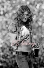 Robert Plant Holding Dove On Stage at San Francisco Concert  picture
