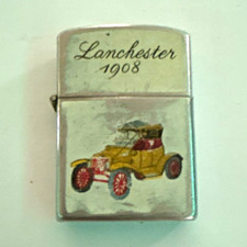 Zippo Lanchester 1908 Vintage Car Graphic Collectible Lighter picture