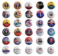 2028 Presidential Hopefuls Best Seller Buttons 30-Pack (2028-DEM-ALL) picture