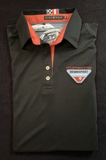 2015 PORSCHE Rennsport Reunion V Womens Polo Shirt M Black NEW picture