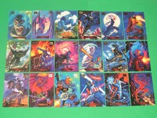 1994 MARVEL MASTERPIECES SERIES 3 GOLD FOIL SIGNATURE PARALLEL 140 CARD SET RARE picture