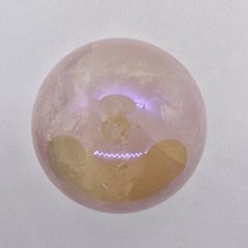 Large High Quality Aura Rose Quartz Sphere 685g picture