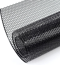47X16 Inches Car Pickup Truck Grill Mesh 6Mm Honeycomb Hole Black picture