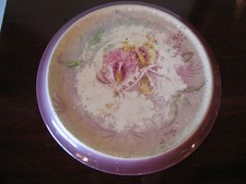 Antique Franz Anton Mehlem Royal Ceramics FA Bonn Porcelain Trivet picture