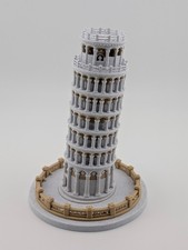 3D Printed Leaning Tower of Pisa Model Italy Landmark Desk Decor Gift 5.2
