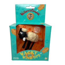VINTAGE WALLACE & GROMIT WACKY WIND UPS TOY VIVID IMAGINATIONS Shaun Sheep Trots picture