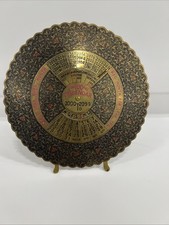Vintage Brass For 100 Years Calendar 2000to 2099 ON STAND picture