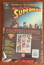 1993 DC Comics – World Without a Superman Special Collector’s Set Factory Sealed picture
