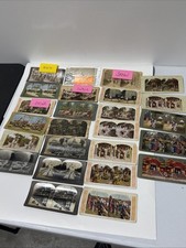 Antique Stereoscope Stereo Card Viewer Africa, China, India, Japan picture