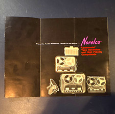 Vintage 1961 Norelco Continental Reel to Reel Tape Recorder Sales Brochure picture