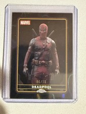 2025 Topps Chrome Deadpool #21 DeadPool  Black Lava Refractor #06/10 picture