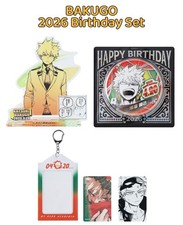 My Hero Academia Katsuki Bakugo 2026 Birthday Acrylic Stand Card Holder Badge picture