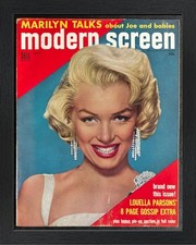1954 Marilyn Monroe Modern Screen Magazine Sept Joe DiMaggio Vintage Collectible picture