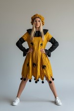 Vintage 1920’s / 1930’s Woman Halloween Dress Costume - Witch picture