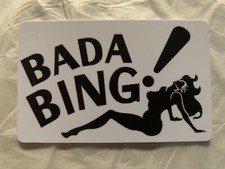Bada Bing Magnet Strip Club Sopranos Tony Soprano Gandolfini Mafia Mob Mobster picture