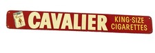 VINTAGE CAVALIER CIGARETTES ADVERTISING  RARE  picture