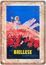Vintage PUPPO Mario Travel Poster Retro Look Sign T2150 picture