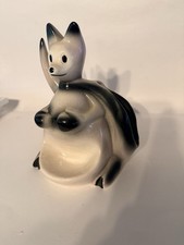 Vintage 1956 Fine Enterprises Kangaroo Joey Ceramic Dresser Caddy USA picture