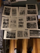1890s Prints About Printing From History picture