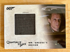 Quantum of Solace James Bond 007 Costume Relic Card QC26 Mr. Greene’s Driver picture