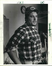 1980 Press Photo Football Player Stan Brock - nos08034 picture