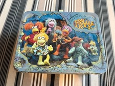 Vintage 1984 Jim Henson's Fraggle Rock Metal Lunchbox The Muppets (No Thermos) picture