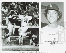 1977 Press Photo Los Angeles Dodgers baseball player John Hale - lrs28452 picture