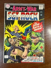 Our Army at War #165 DC 1966 Sgt Rock Return of the Iron Major Joe Kubert FN/VF picture