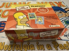 2003 Simpsons Filmcardz Film Cards Card Box 24 Packs Artbox Factory Sealed picture