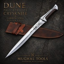 Handmade Dune Movie Knife Paul Atreides Crysknife Replica | ss Steel Knife Prop picture