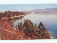 Pre-1980 LAKE SCENE Flathead Lake - Polson & Bigfork & Kalispell MT s/06 AE3991@ picture