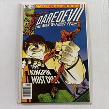 Daredevil #170 1st meeting of Kingpin & Daredevil 1981 Frank Miller Marvel  picture