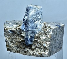 Natural Terminated Sapphire Crystal Specimen From Badakhshan Afghanistan 91 Gram picture