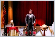 Peter Renaday Autograph Photo Signed Abe Lincoln Voice Actor Disney picture