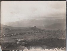 WW1 1917 Trench Line Western Front Hilly Terrain World War I - Original Photo picture